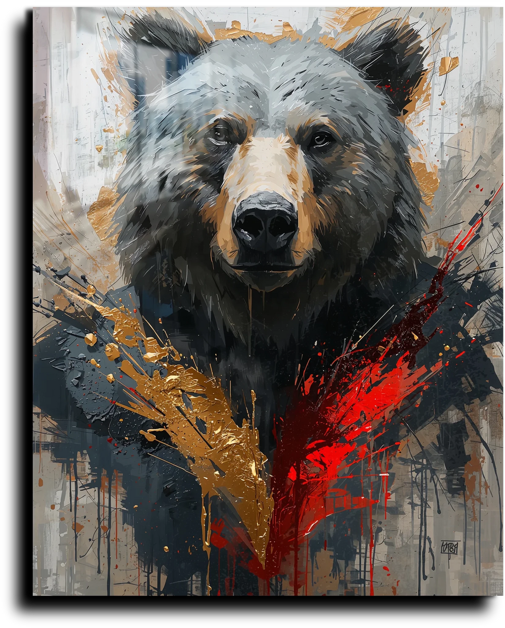 Abstract bear