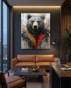 Abstract bear – main view