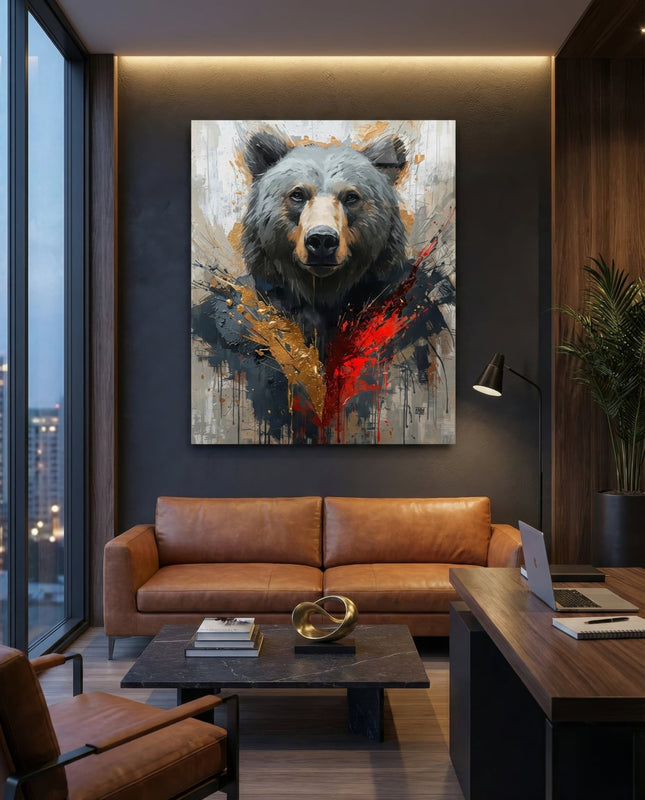 Abstract bear