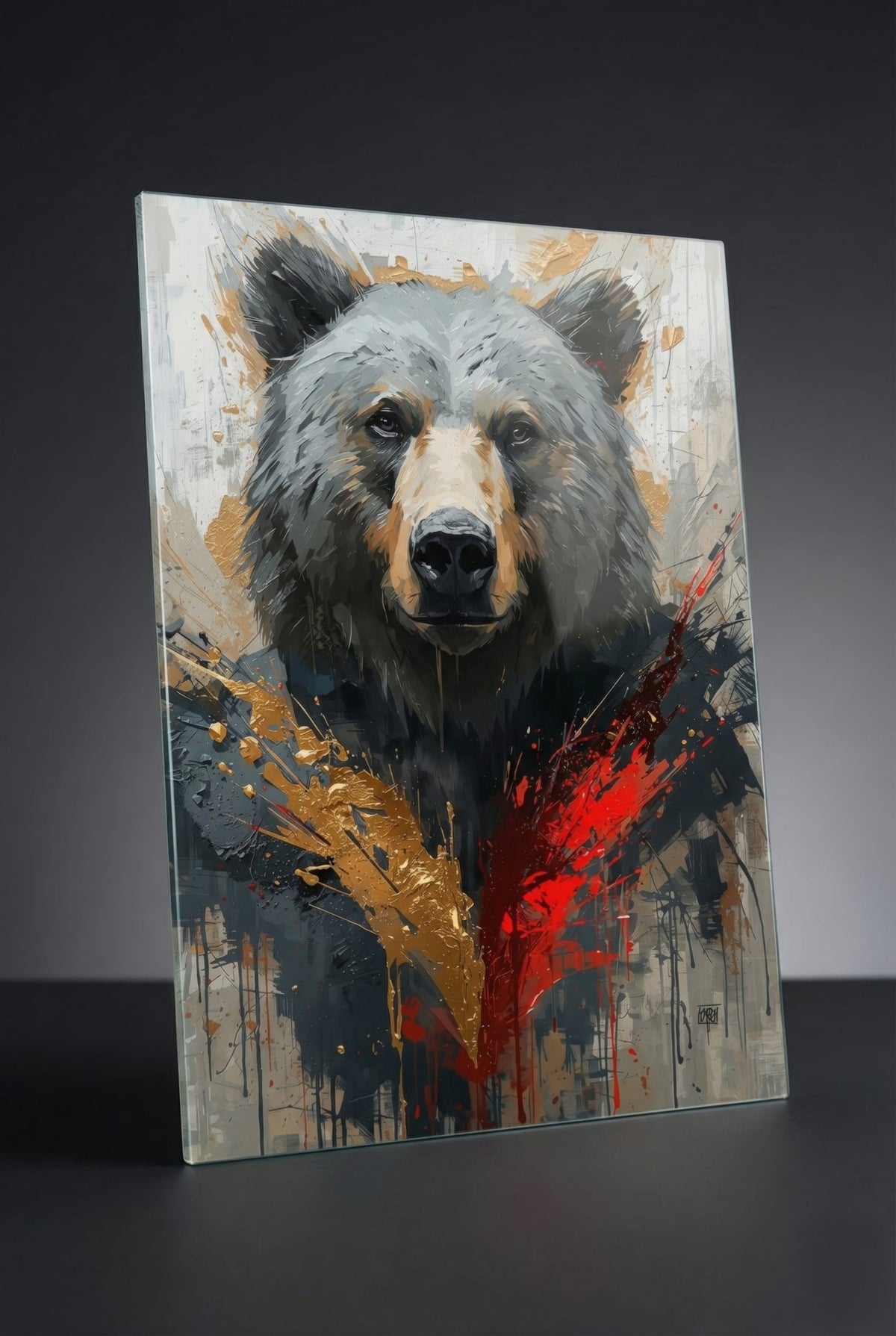 Abstract bear