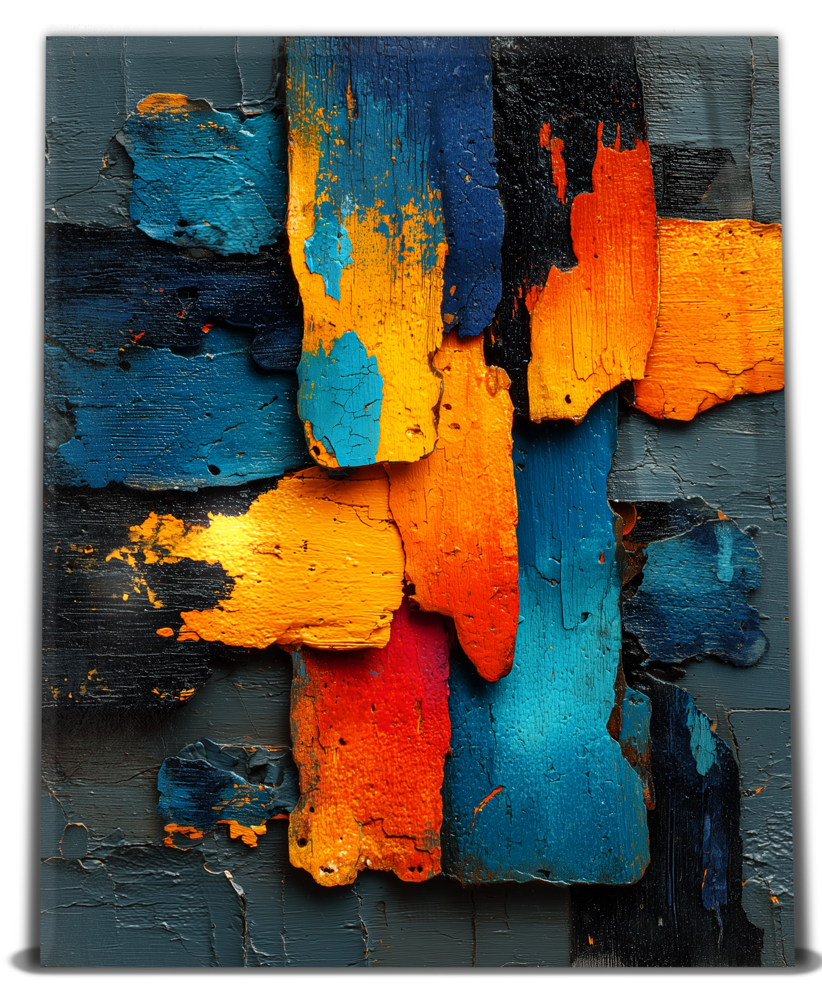 Colorful Wood Layers - M - Vision
