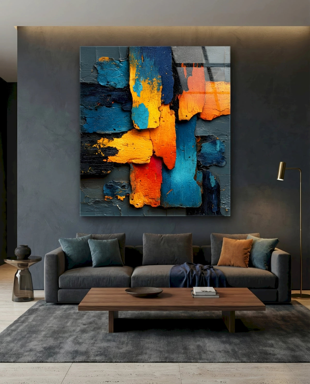 Colorful Wood Layers - M - Vision