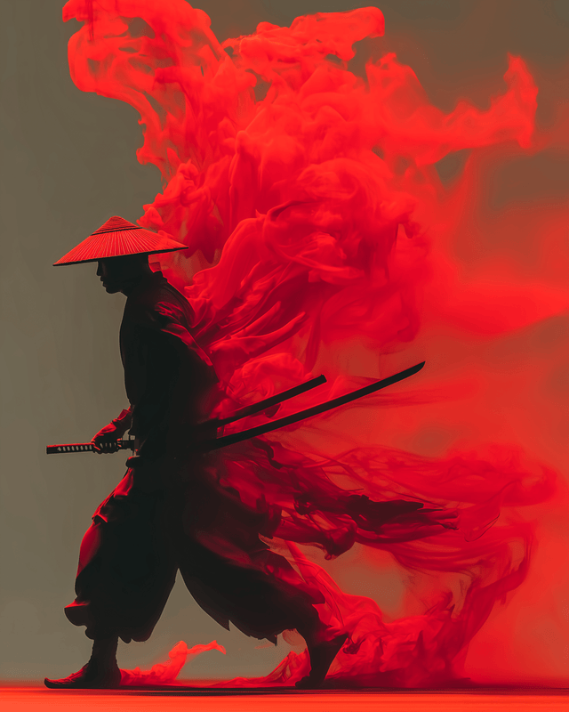 Red Smoke Samurai