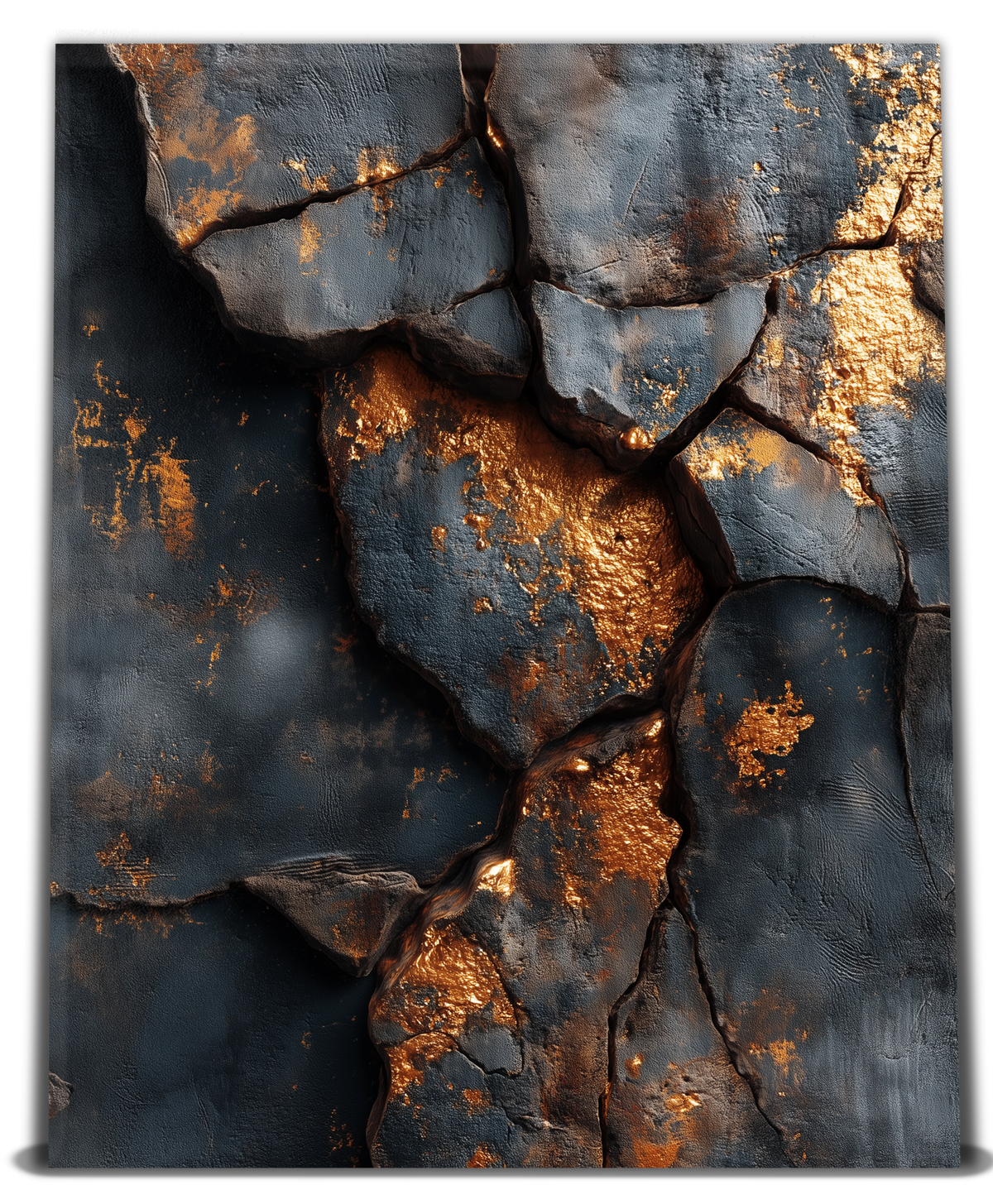 Slate & Gold Patches - M - Vision