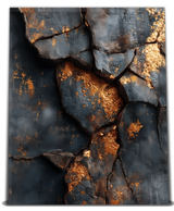 Slate & Gold Patches - M - Vision