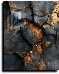 Slate & Gold Patches - M - Vision