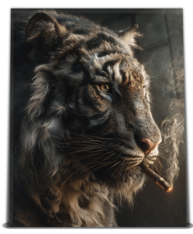 Smoking Tiger