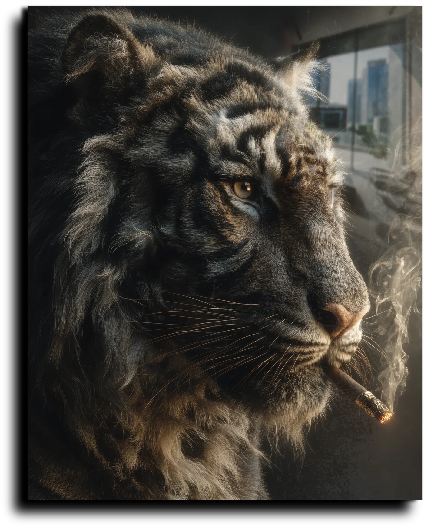 Smoking Tiger