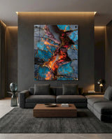 The Blue - Grey Gold Fracture - M - Vision