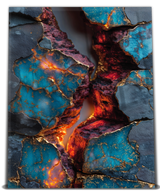 The Blue - Grey Gold Fracture - M - Vision