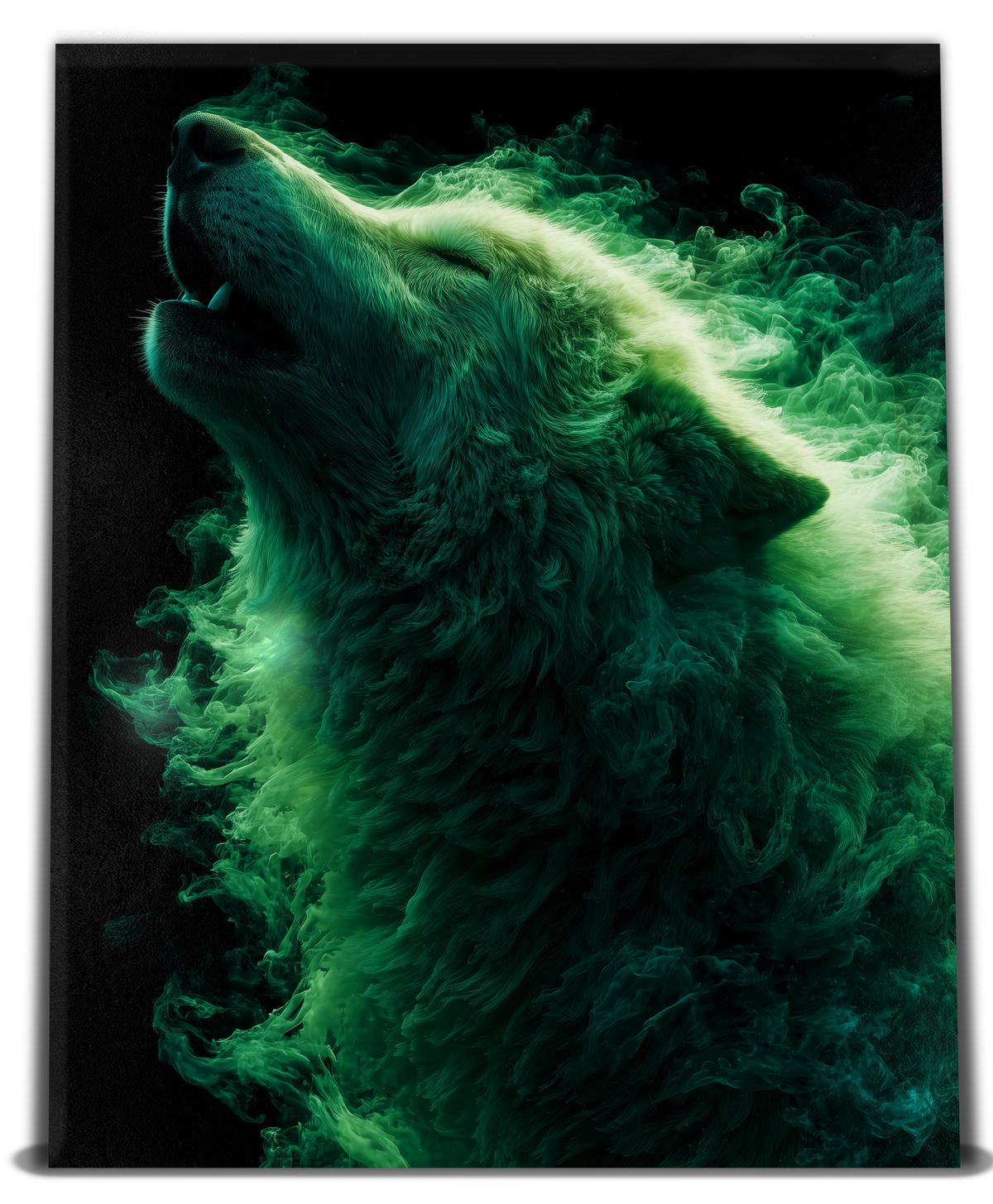 The Green Smoke Wolf - M - Vision