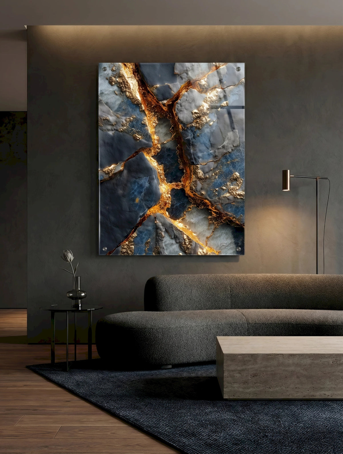 Turquoise Geode - M - Vision